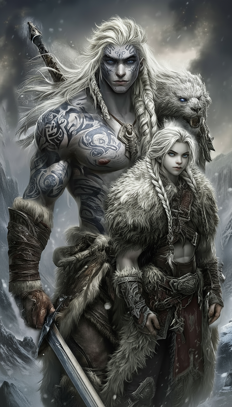Vaelen Frostvein — Colder than winter, taller than logic, and far too distracting for my own good.